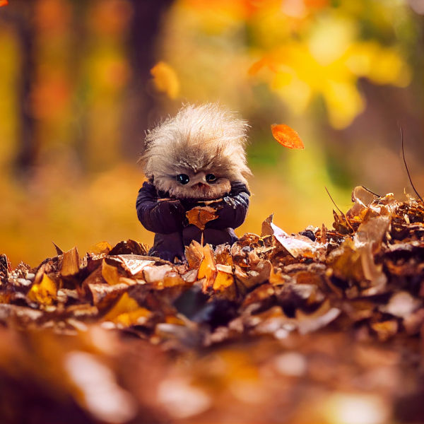 Midjourney, Breadnbuddha_cute_little_fluffy_grumpy_gremlin_goblin_guy_looki, CC BY 4.0 license